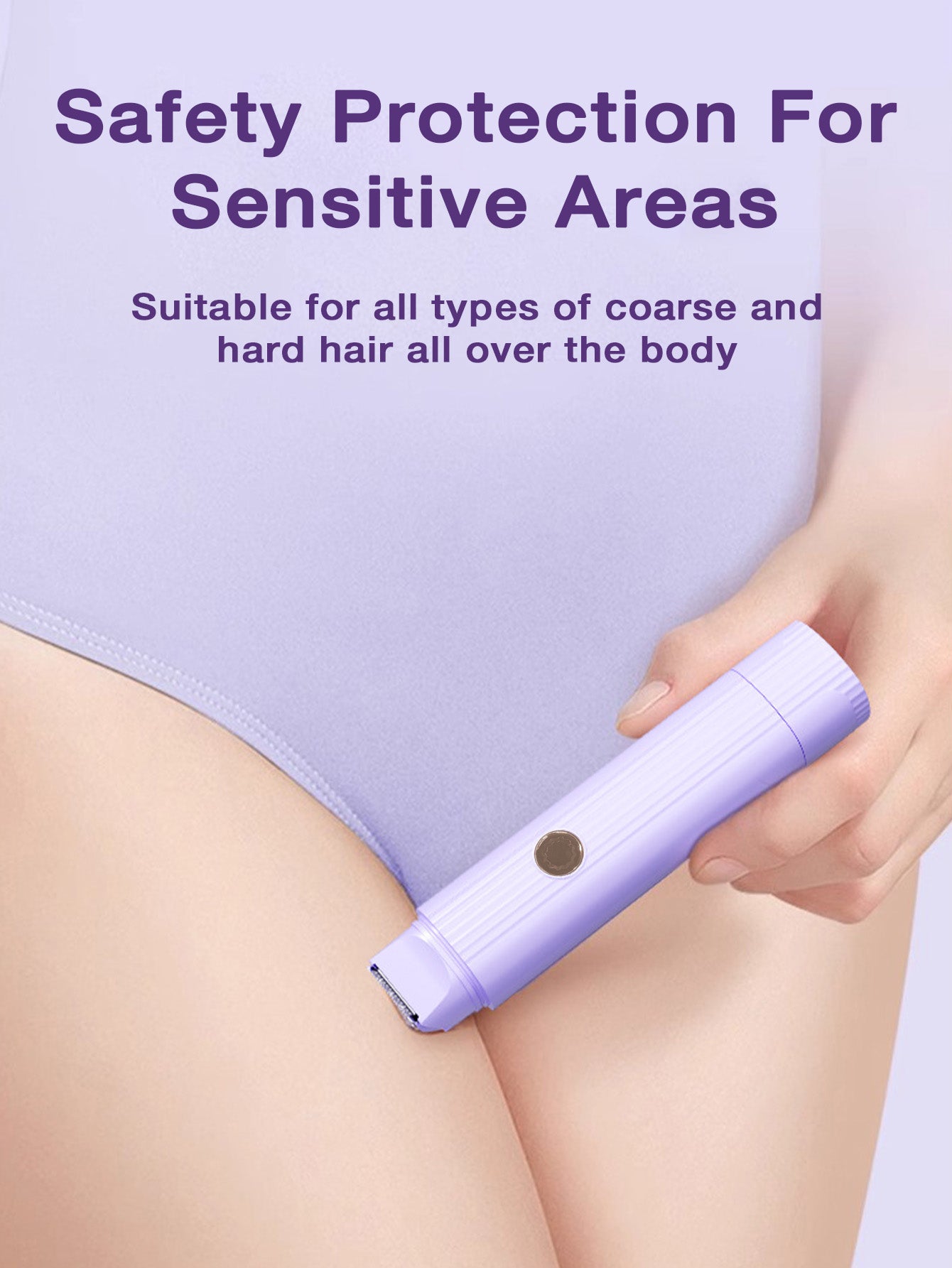 Dual-Head Cordless Women's Hair Remover