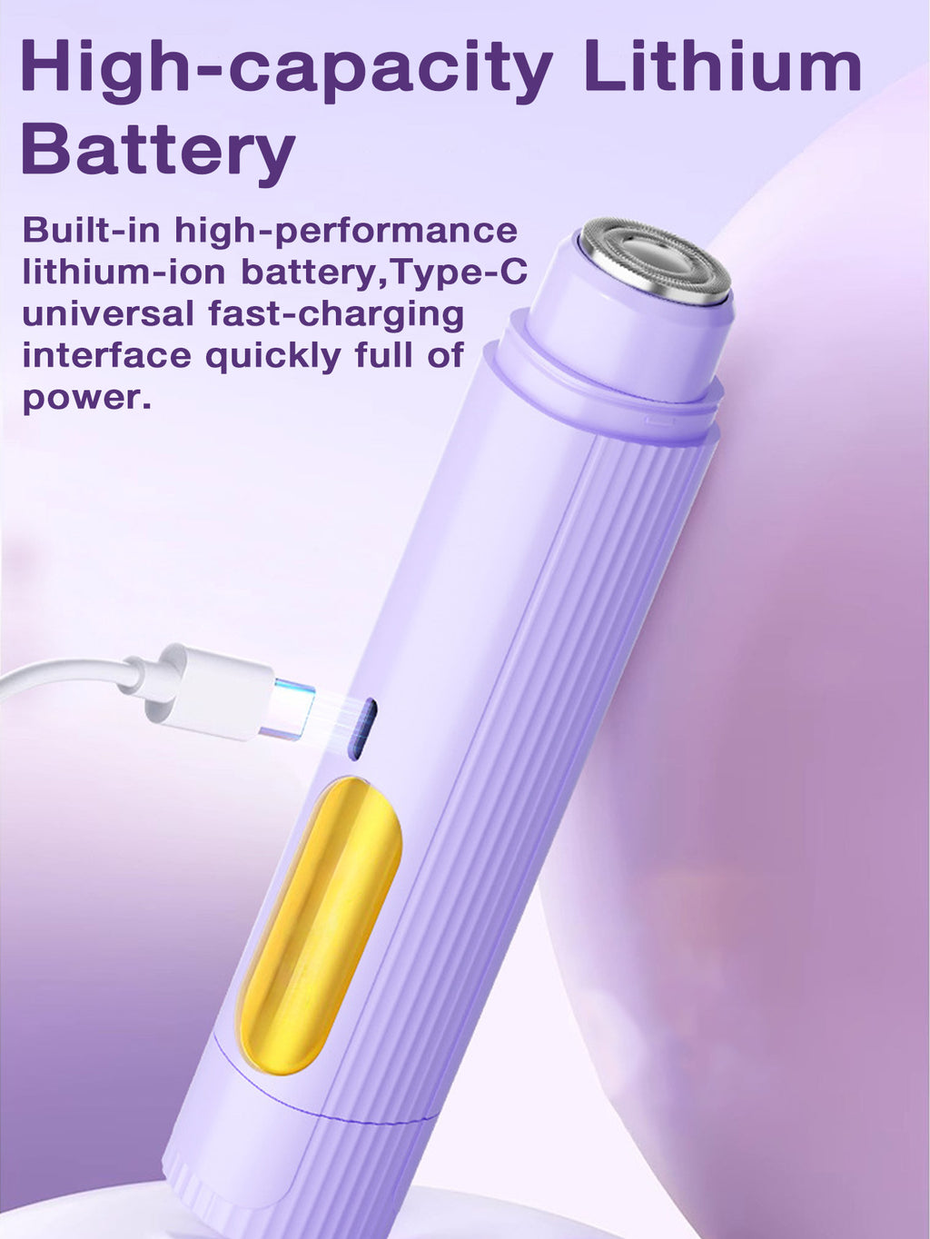 Dual-Head Cordless Women's Hair Remover